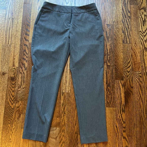 Ann Taylor Factory gray straight leg dress pants, size 4 petite - Picture 5 of 7